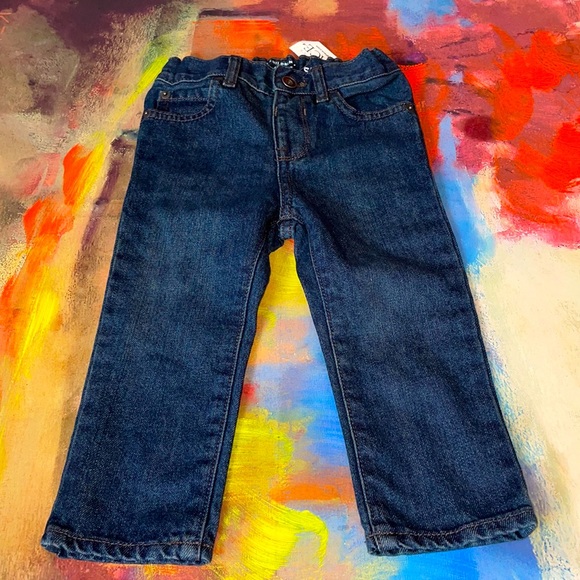 Children’s Place | Dark Blue Infant Jeans - Picture 1 of 6